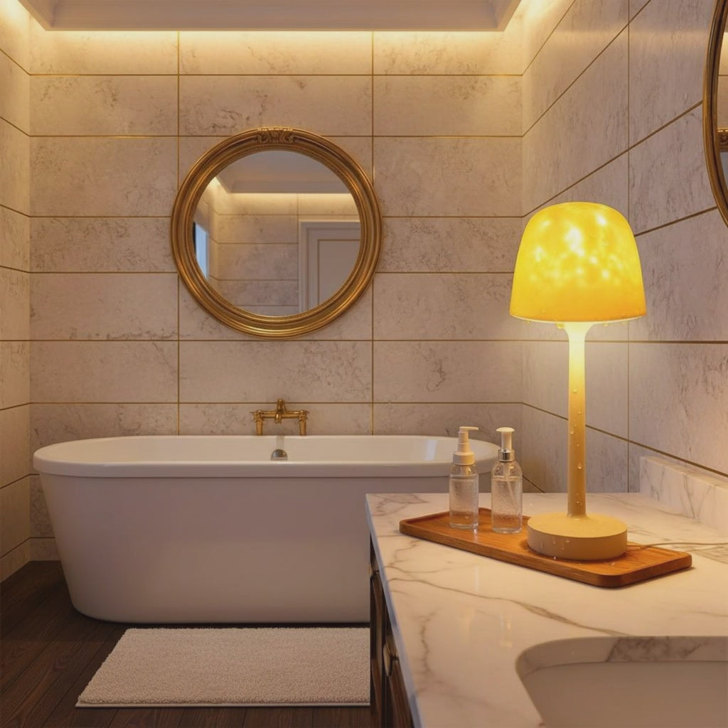 Lampist 2-in-1 Aurora Shower Lamp | Cordless & Splash-Proof